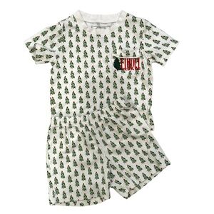 Lila & Hayes Christmas Pajamas Monogramed with “George”